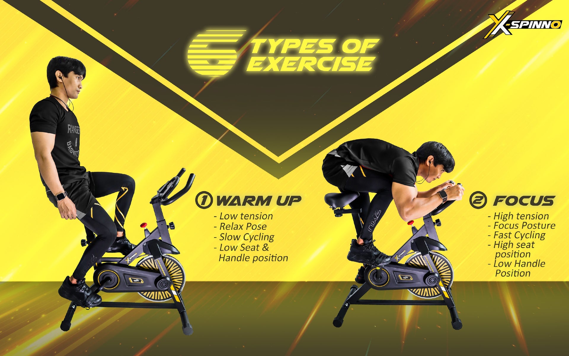 X-Spinno Spinning Bike (Magnum)