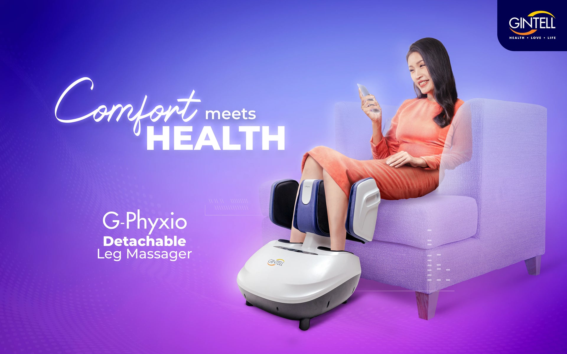 G-Phyxio - Foot & Calf Massager