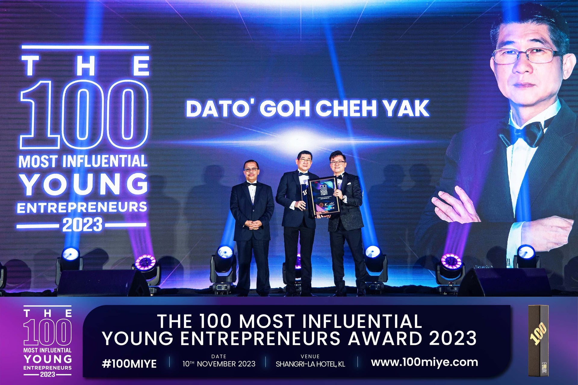 100 Most Influential Young Entrepreneurs Award 2023