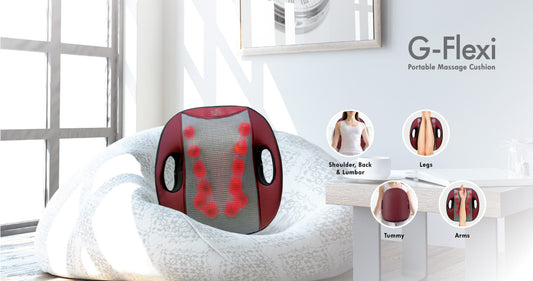 G-Flexi Portable Massage Cushion (GINTELL X Michelle)