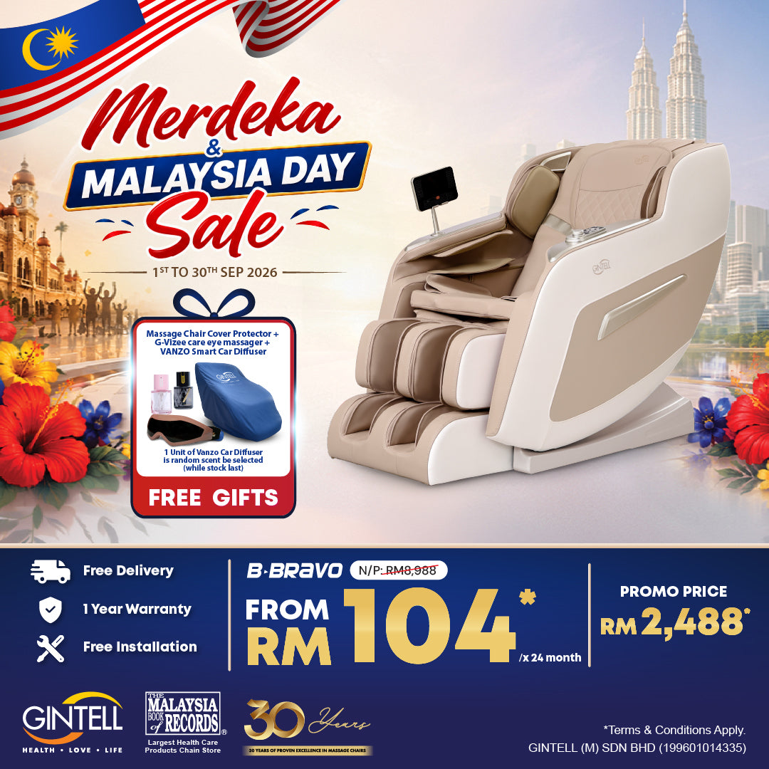B-Bravo Massage Chair | Merdeka & Malaysia Day Sale