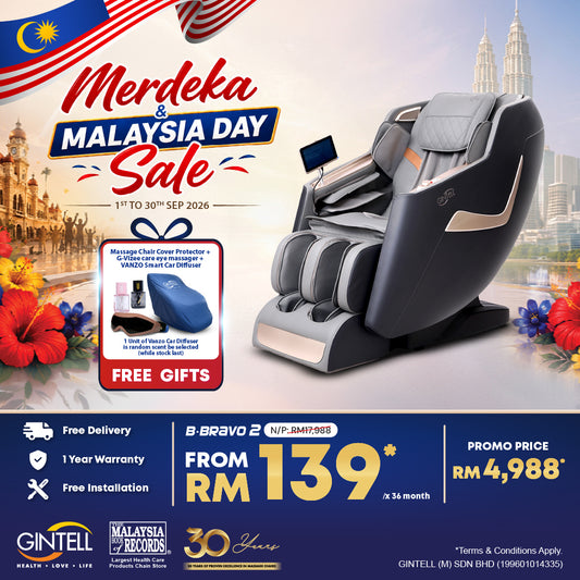 B-Bravo 2 Massage Chair | Merdeka & Malaysia Day Sale