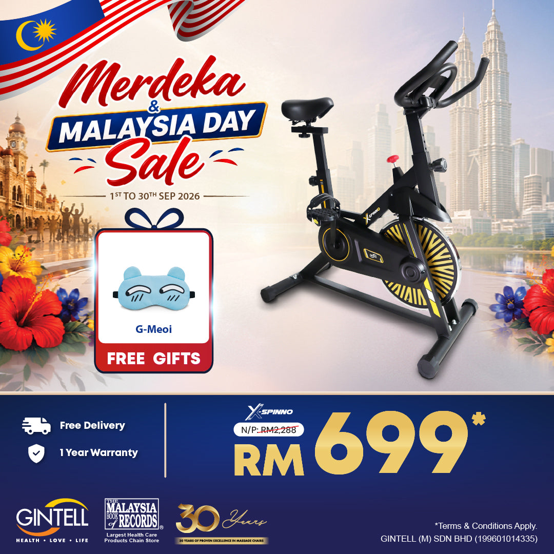 X-Spinno Spinning Bike | Merdeka & Malaysia Day Sale