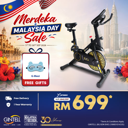 X-Spinno Spinning Bike | Merdeka & Malaysia Day Sale