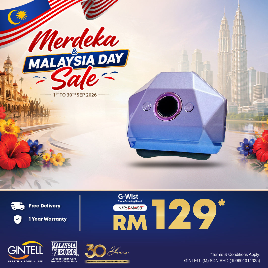G-Wist Stone Scraping Board | Merdeka & Malaysia Day Sale
