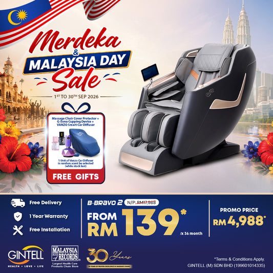 B-Bravo 2 Massage Chair | Merdeka & Malaysia Day Sale
