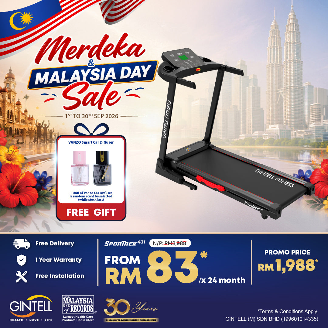 Sportrek FT431 Treadmill | Merdeka & Malaysia Day Sale