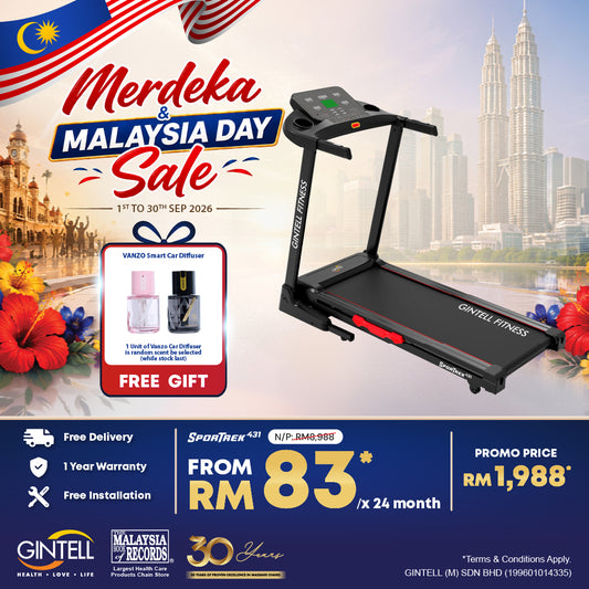Sportrek FT431 Treadmill | Merdeka & Malaysia Day Sale