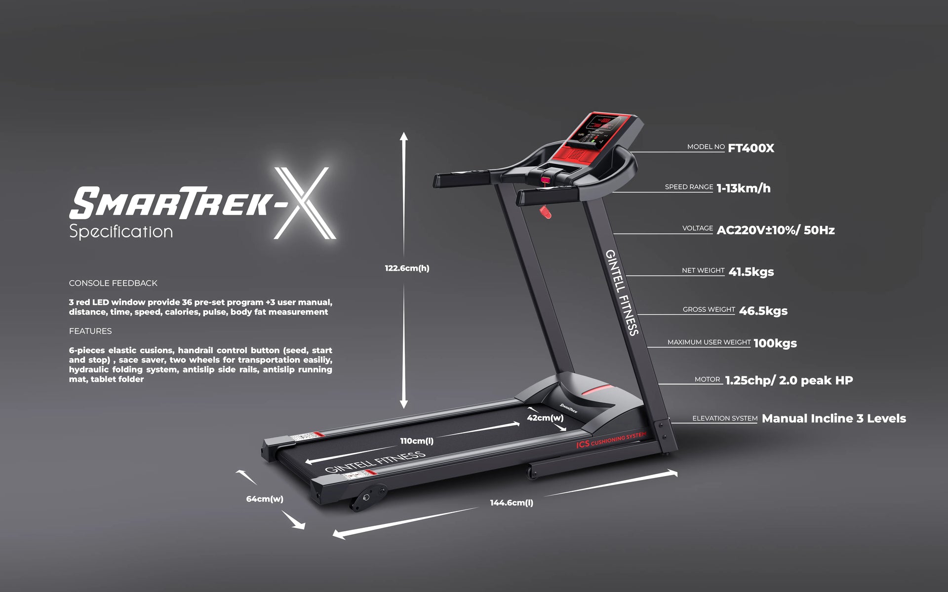 GINTELL SmarTrek-X