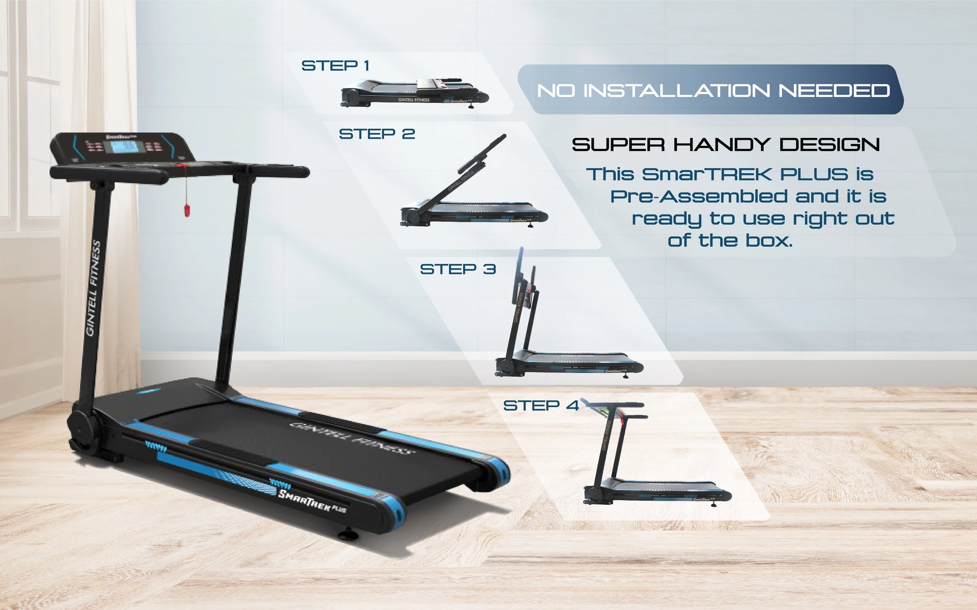 GINTELL SmarTrek Plus Treadmill