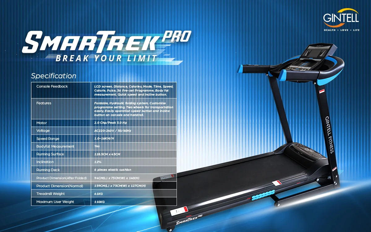 SmarTrek Pro Treadmill