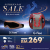 G-Vizee Care + G-Flexi Portable Massage Cushion Bundle