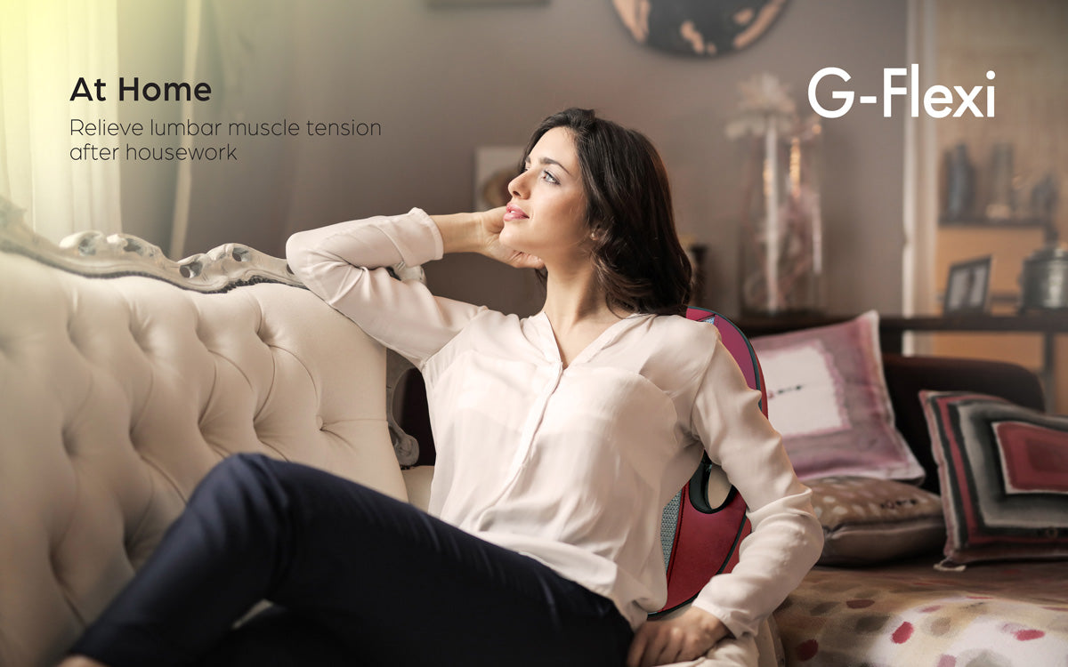 G-Vizee Care + G-Flexi Portable Massage Cushion Bundle