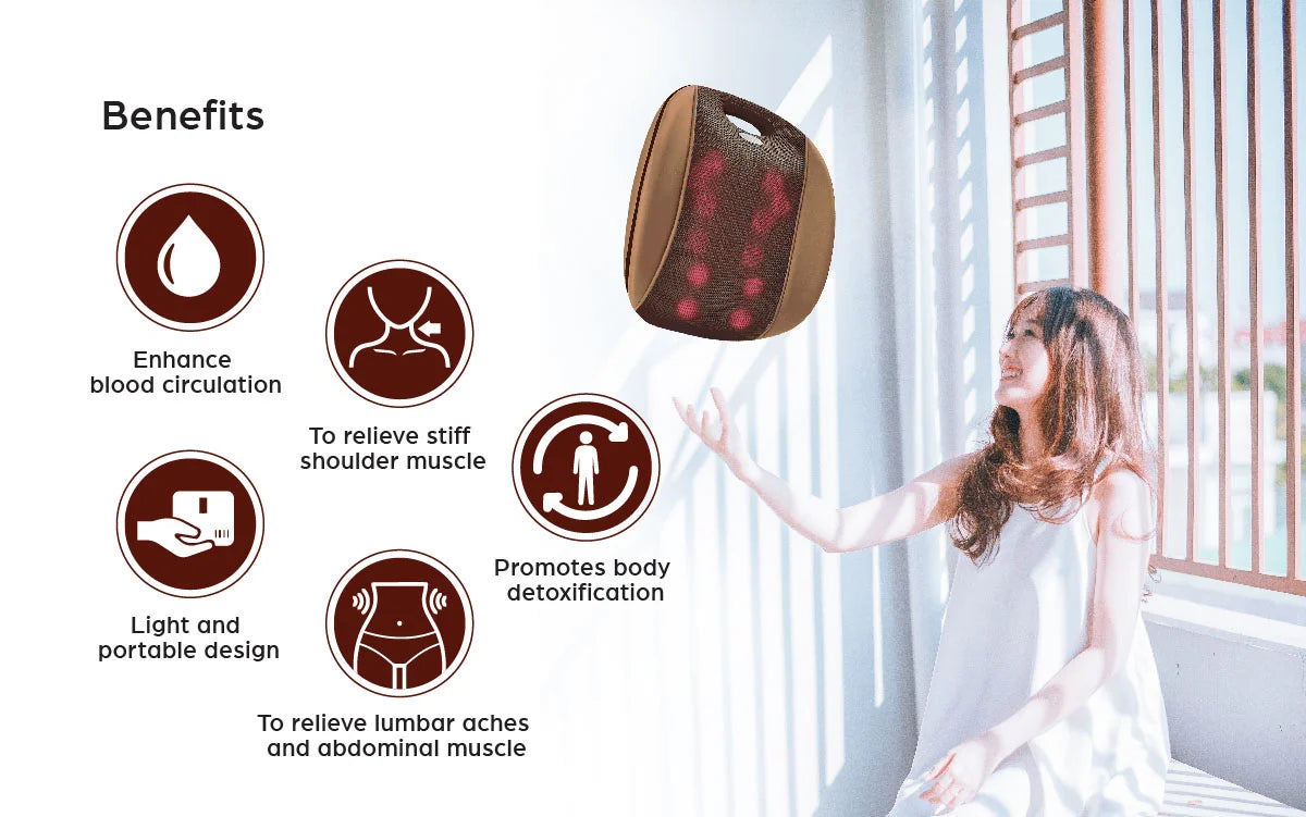 G-Resto Portable Massage Cushion