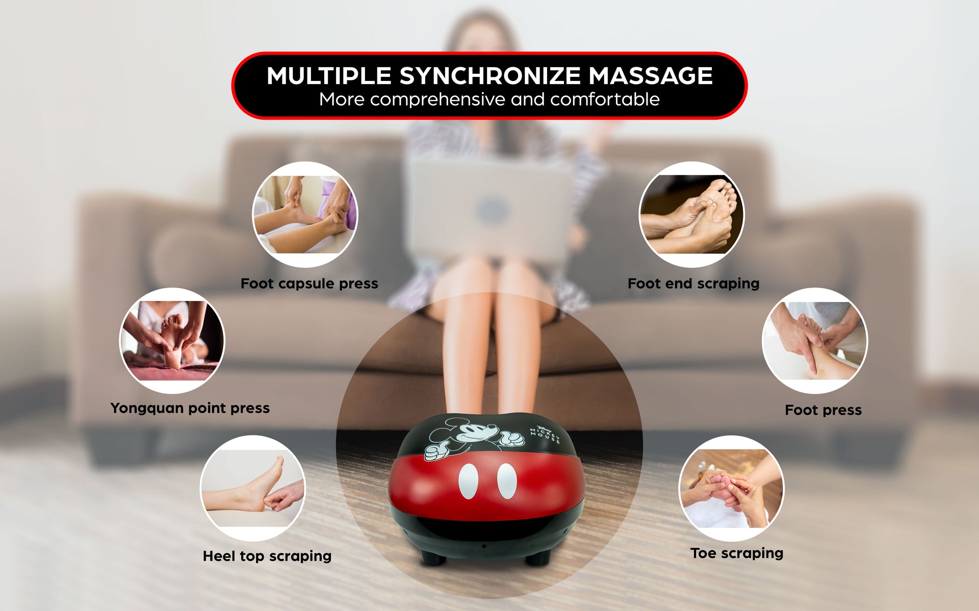 Mickey Mouse Foot Massager