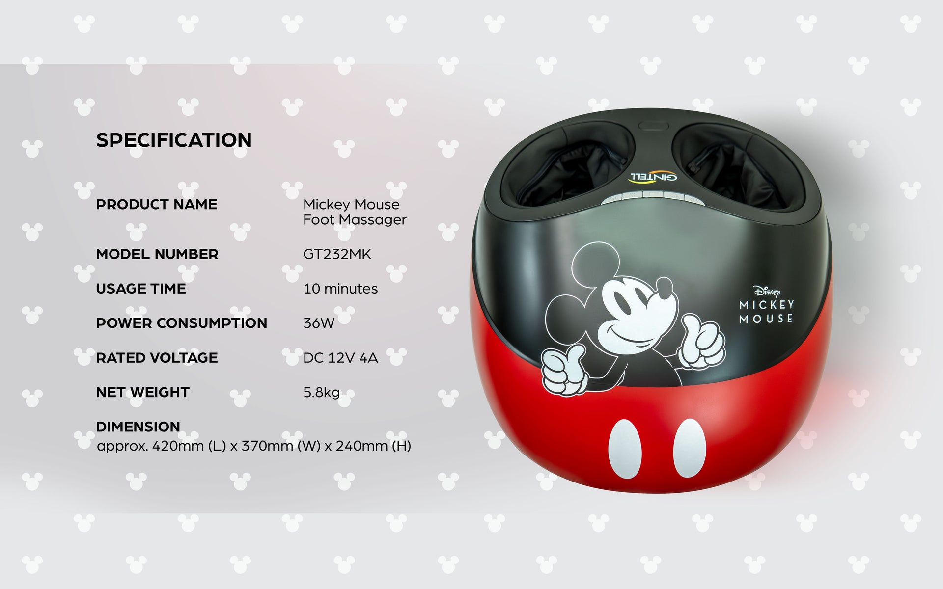 Mickey Mouse Foot Massager