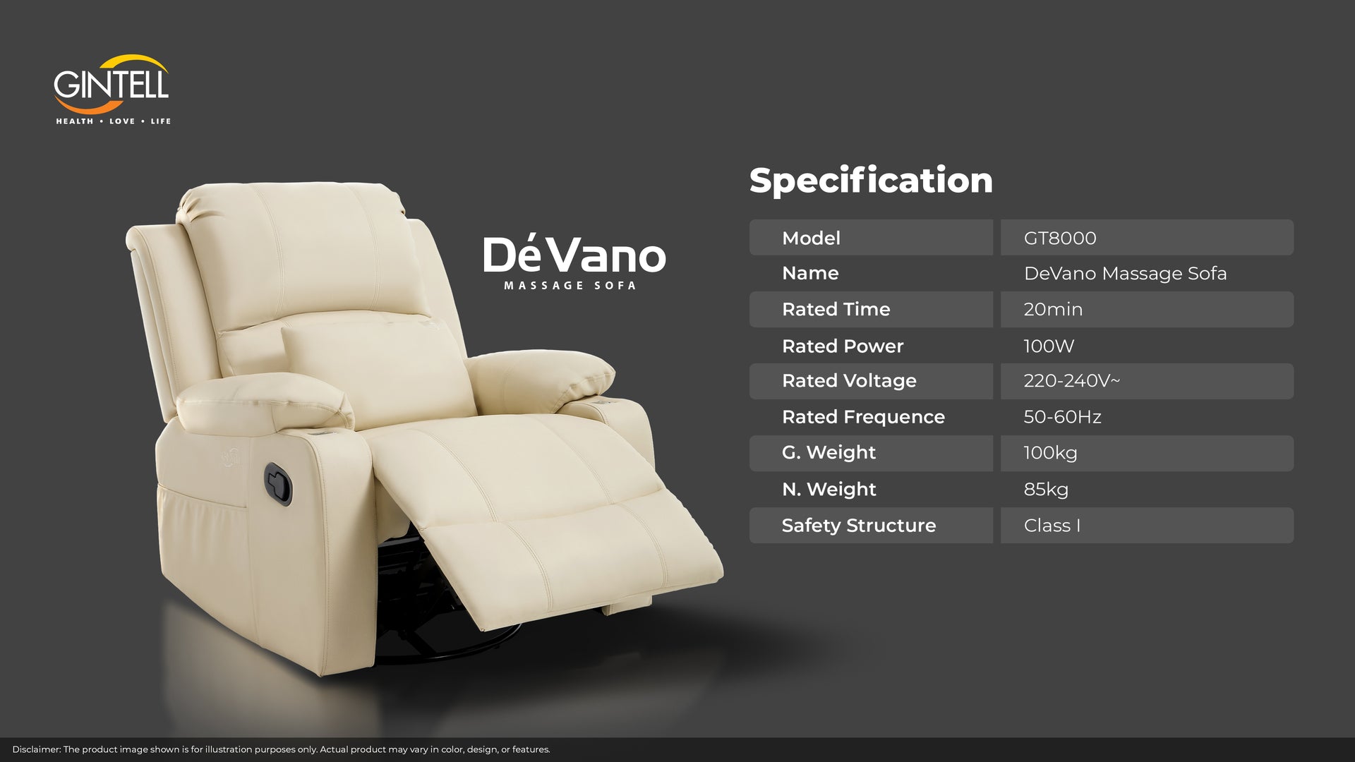 DéVano Massage Sofa
