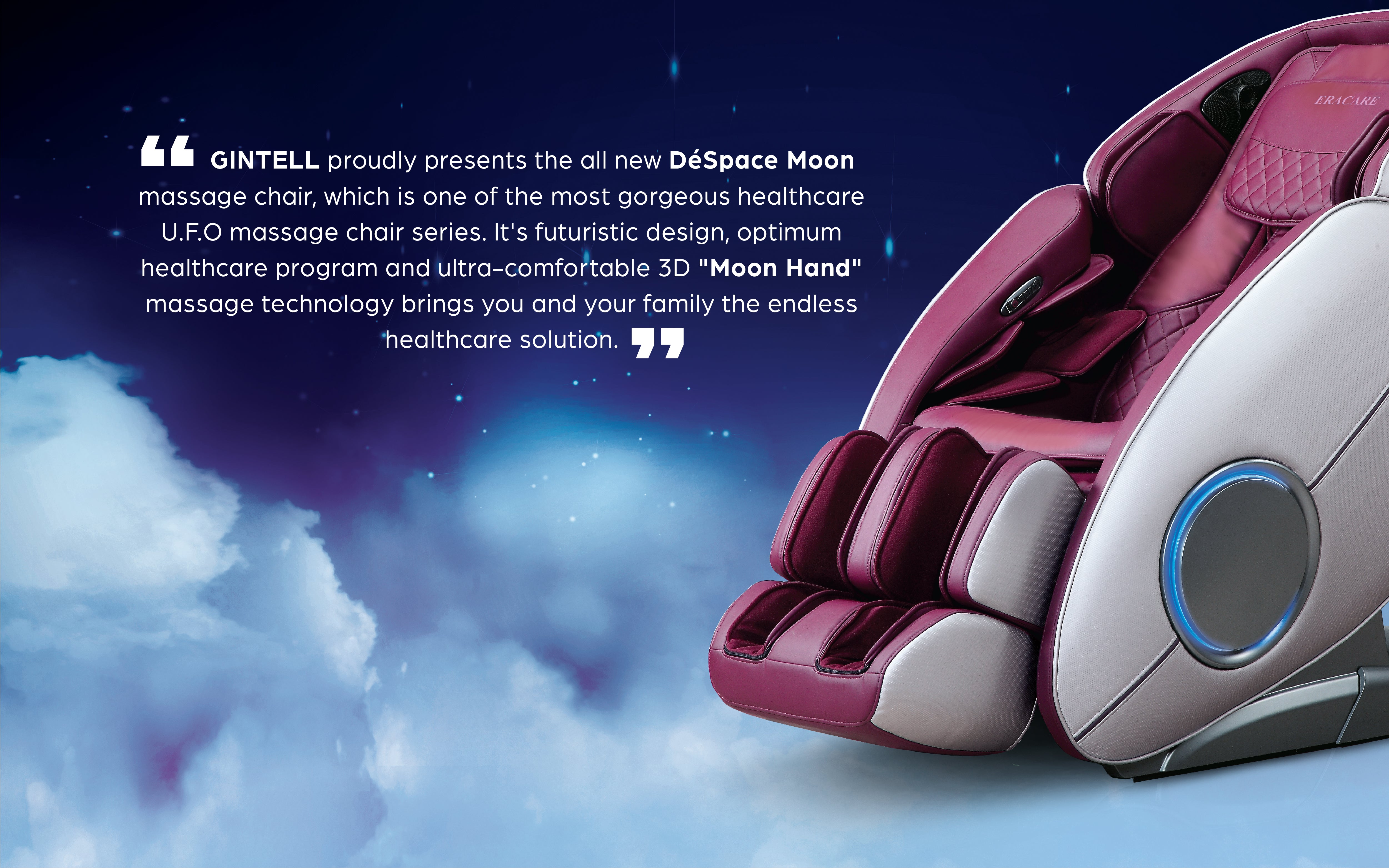 DeSpace Moon Massage Chair GINTELL