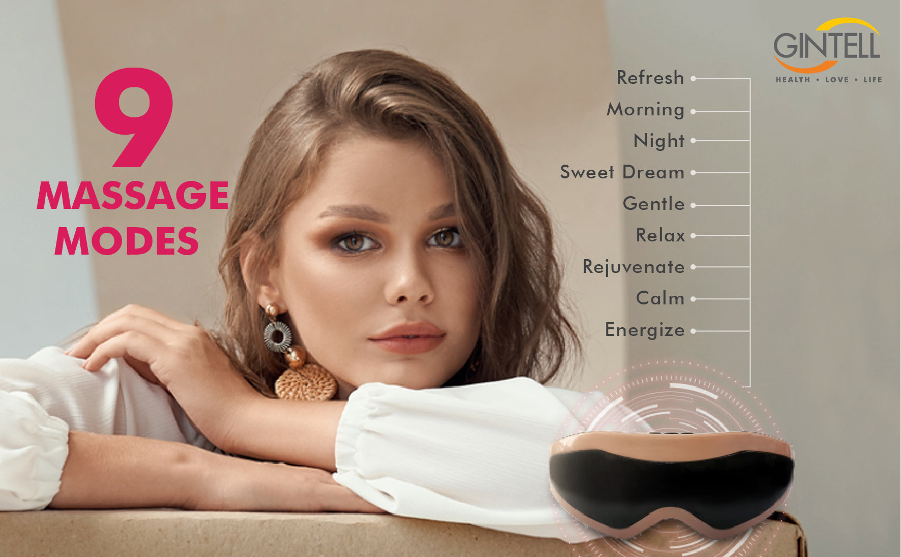 G-Vizee Care + G-Flexi Portable Massage Cushion Bundle