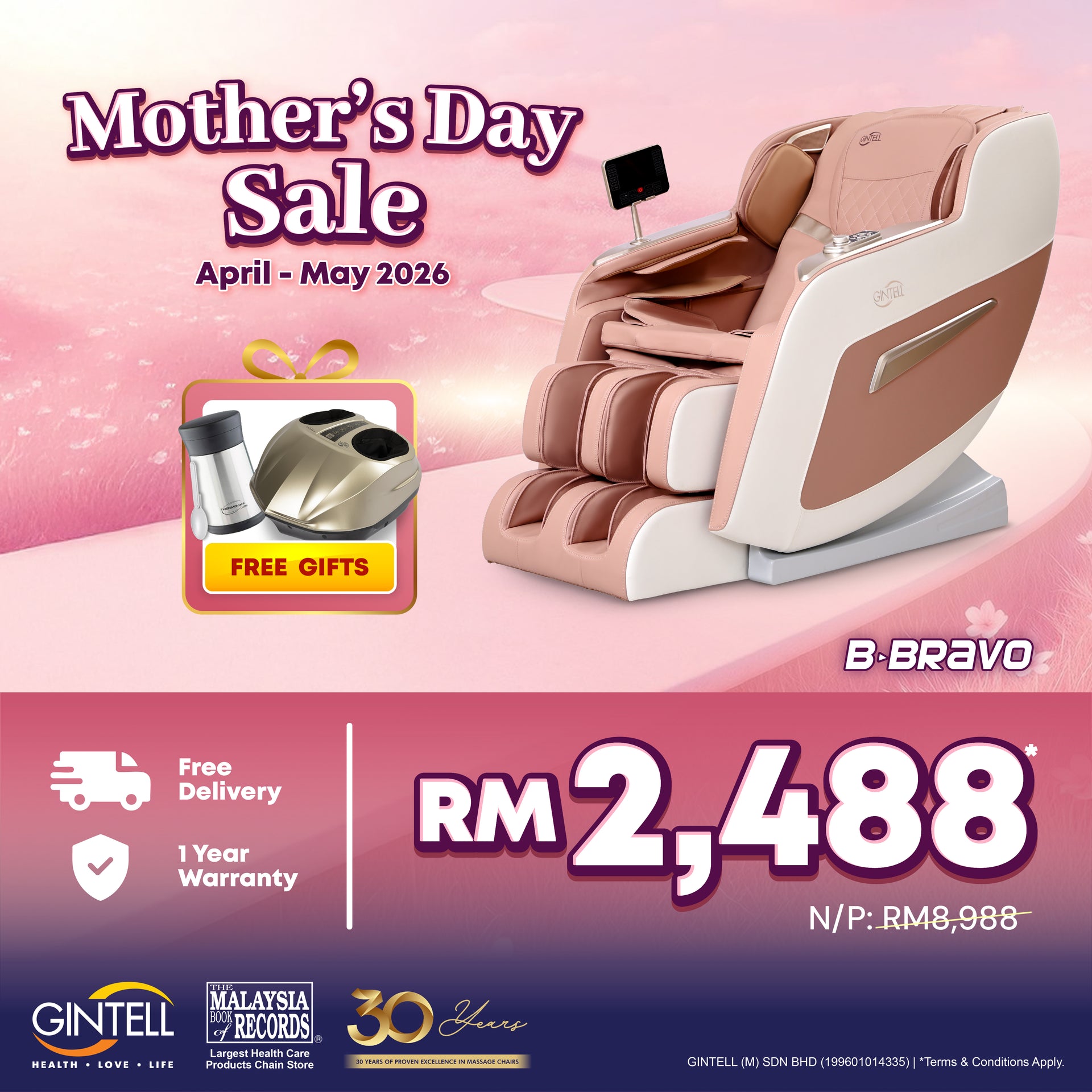 B-Bravo Massage Chair