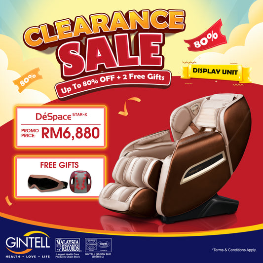 DéSpace Star X Massage Chair (Clearance)