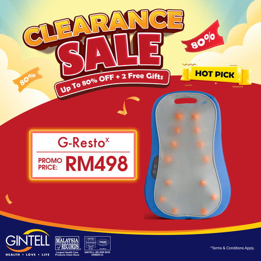 G-Resto X Portable Massage Cushion (Clearance)