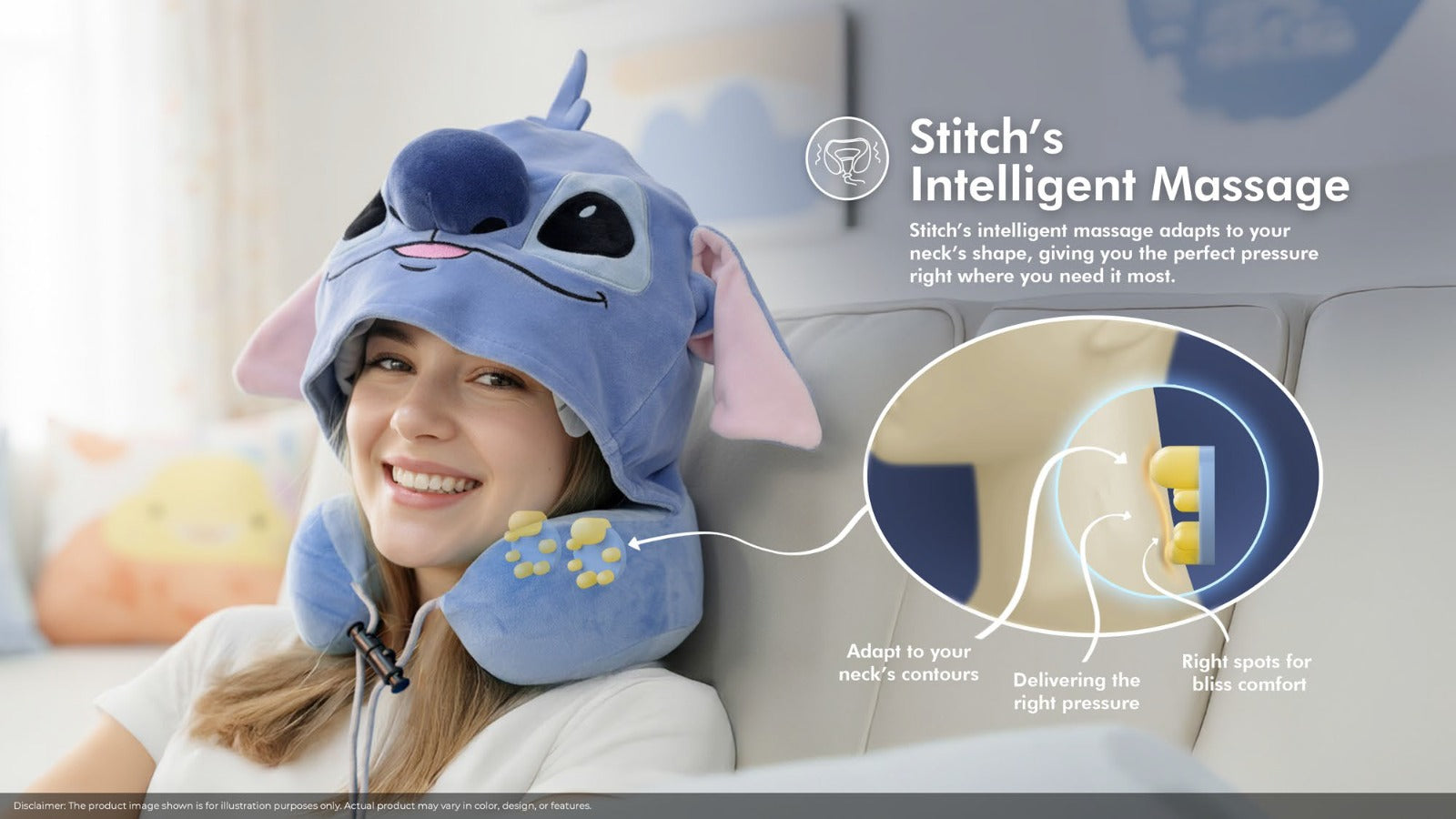 Disney Stitch Neck Massager