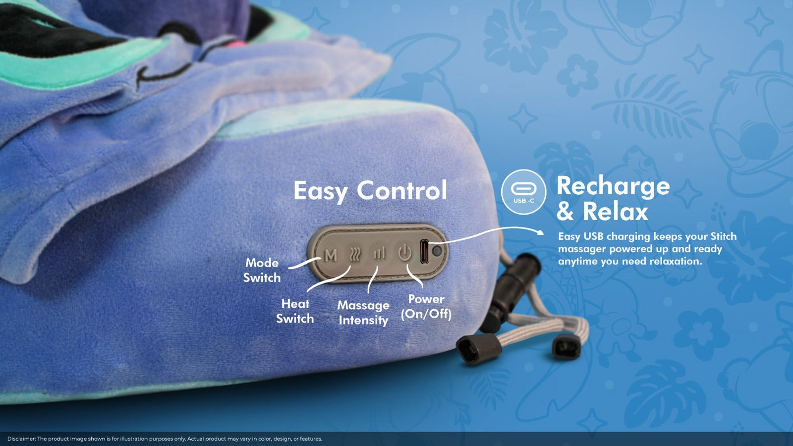 Disney Stitch Neck Massager