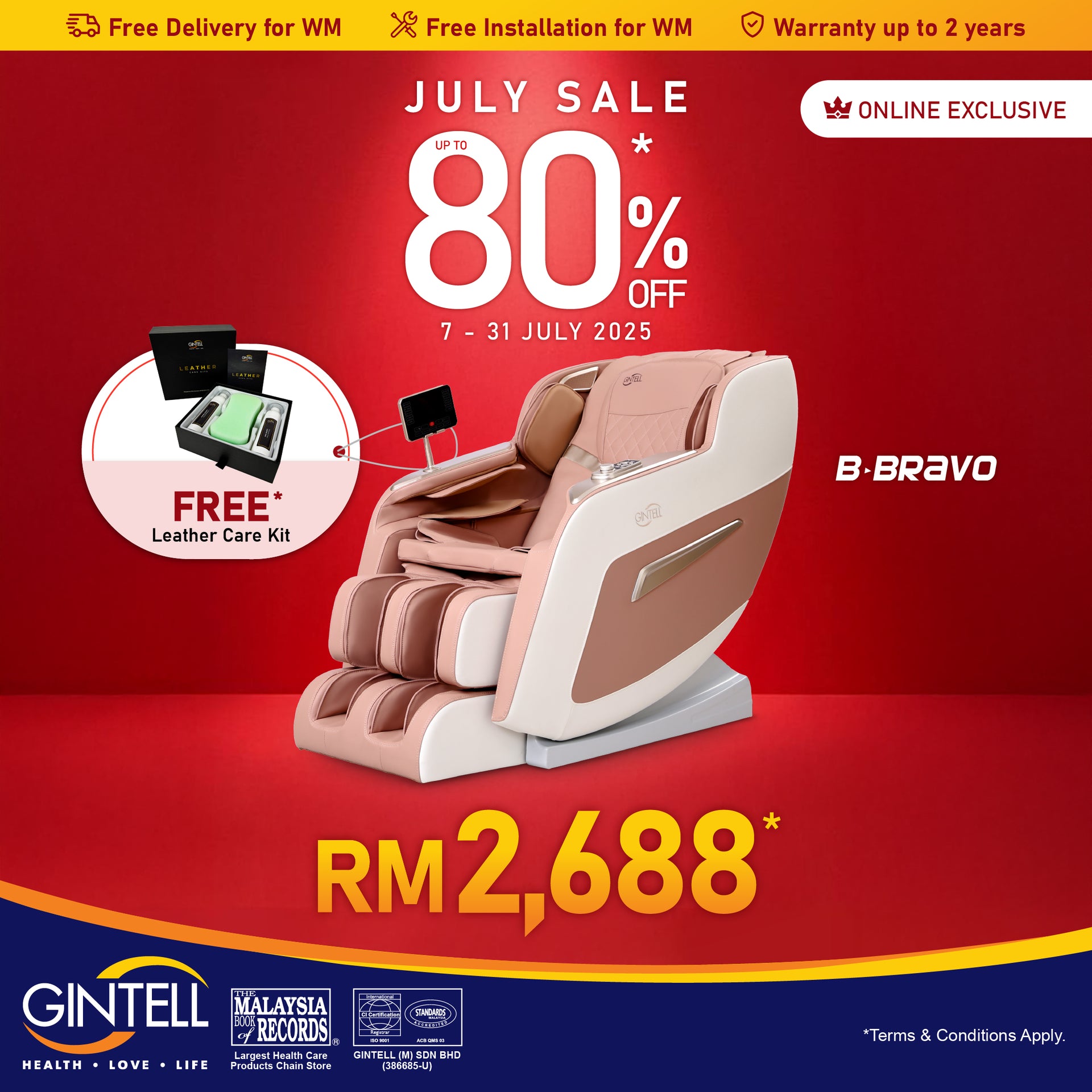 B-Bravo Massage Chair