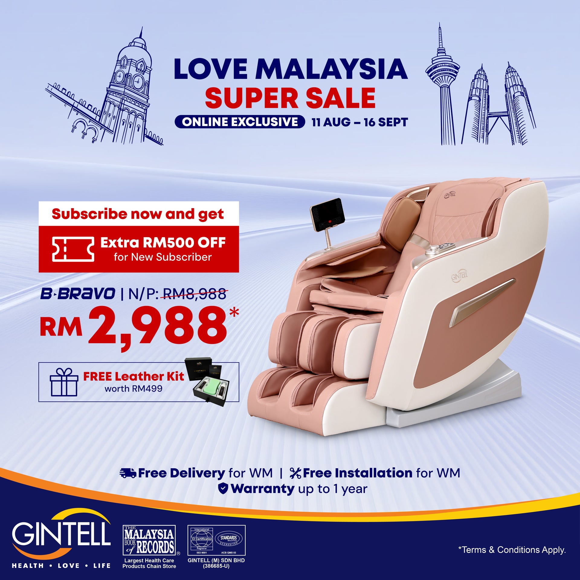 B-Bravo Massage Chair