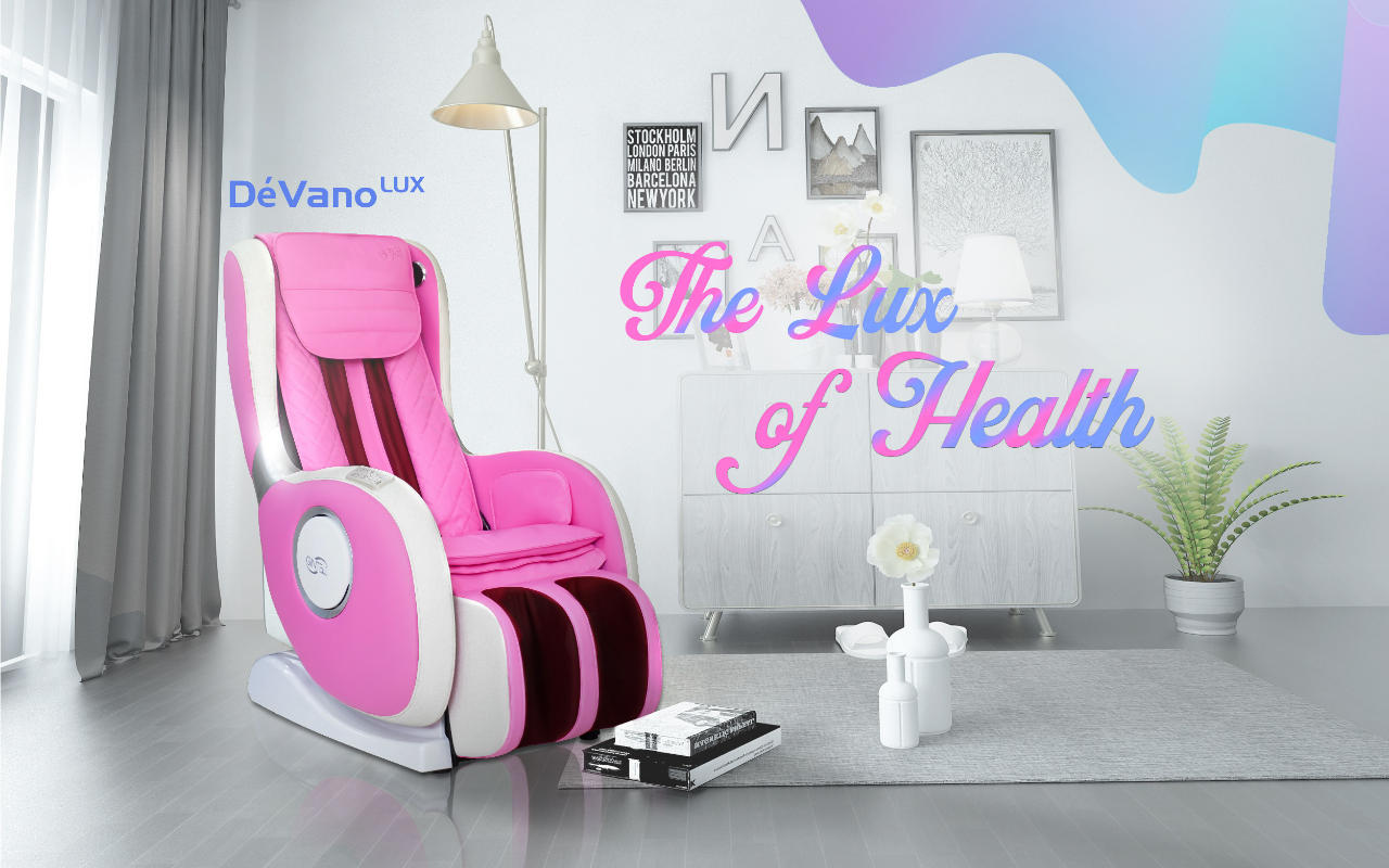 DéVano Lux Massage Sofa (Pink)