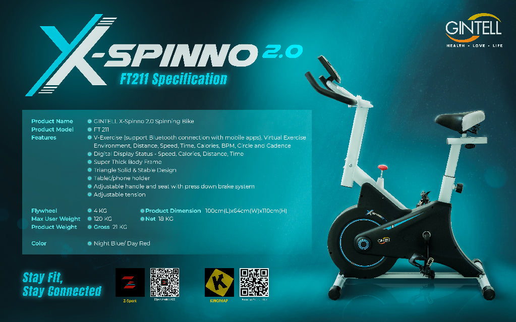 X-Spinno-2.0 Spinning Bike