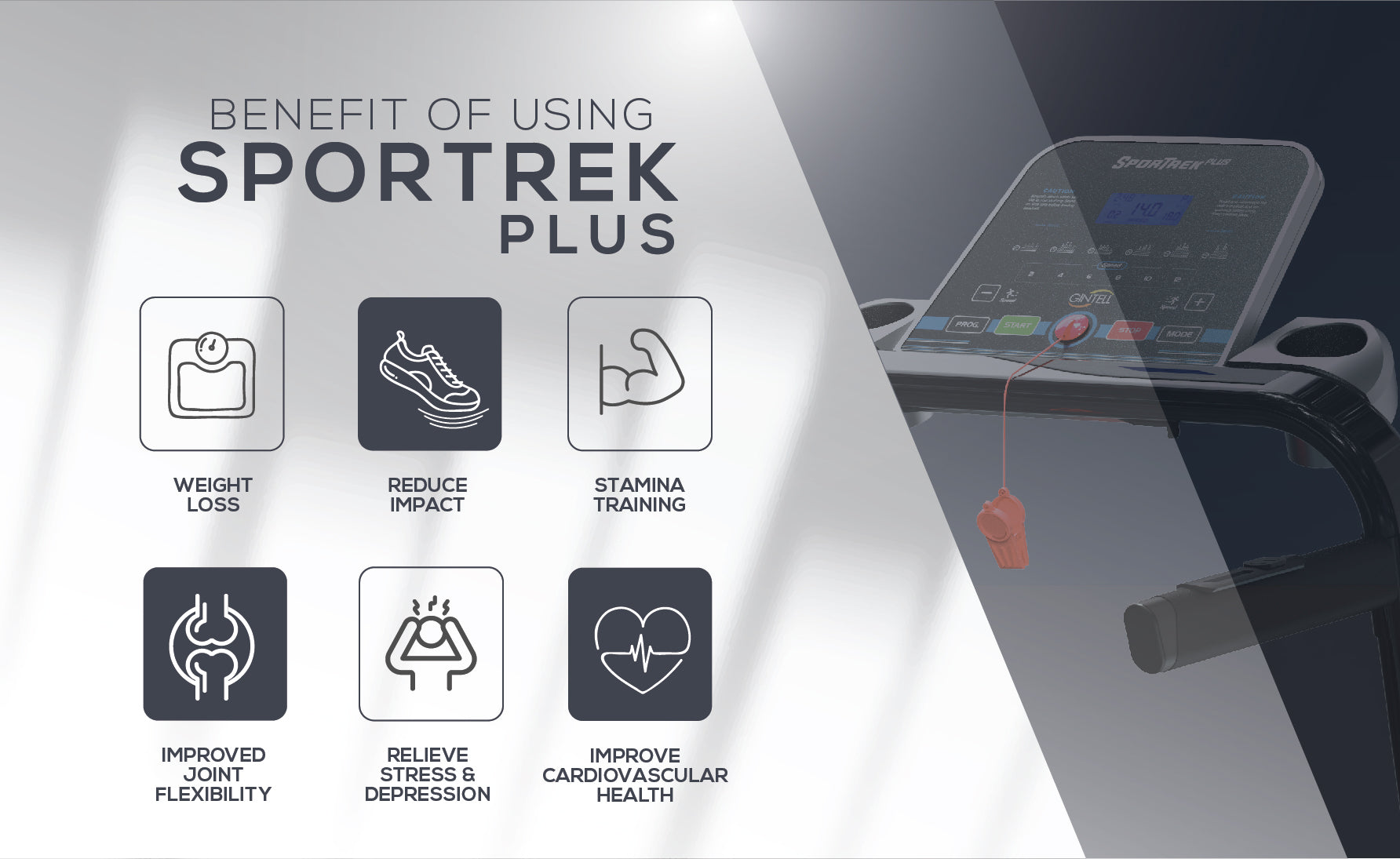 SporTrek Plus Treadmill