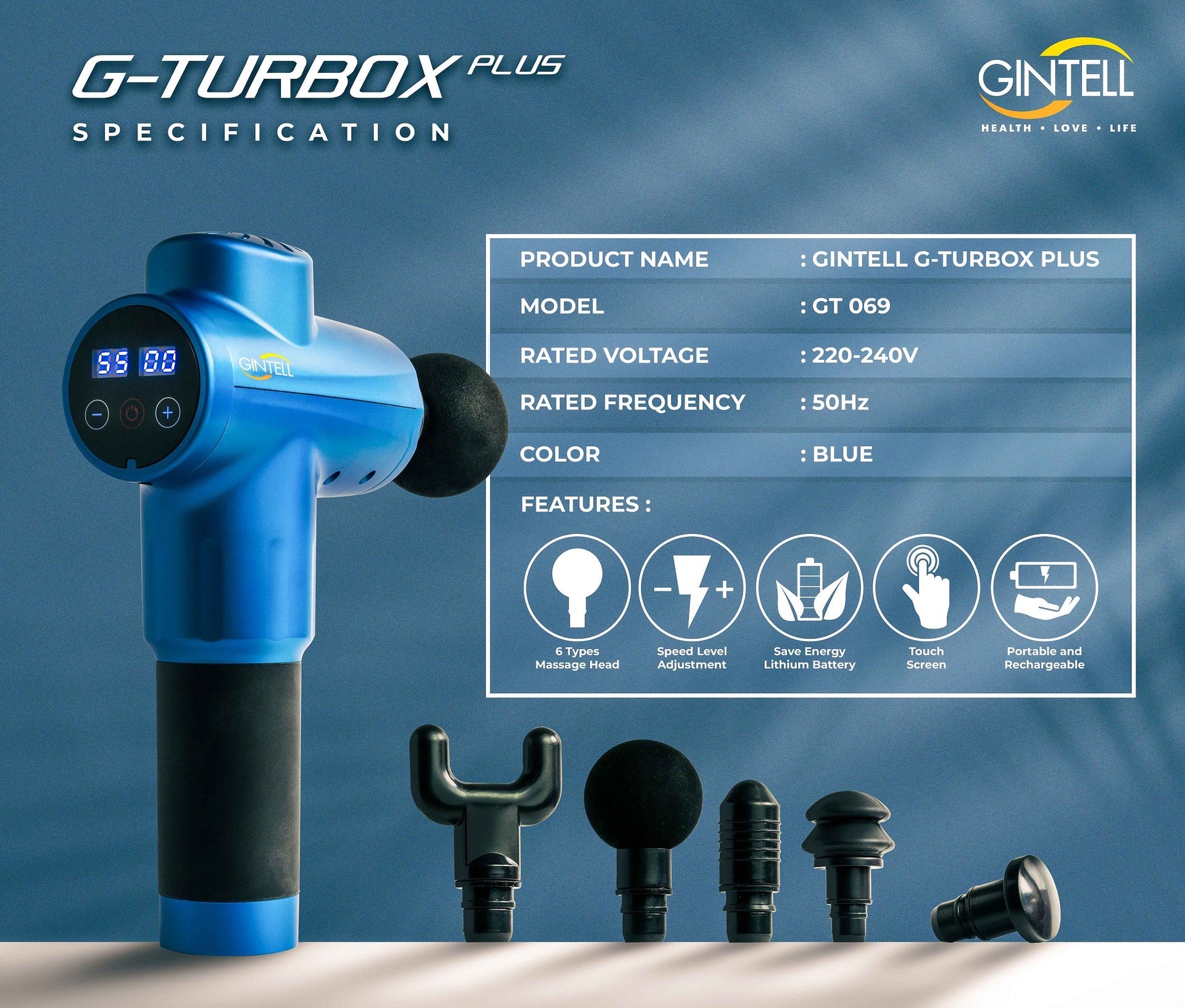 G-Turbox PLUS Massage Gun