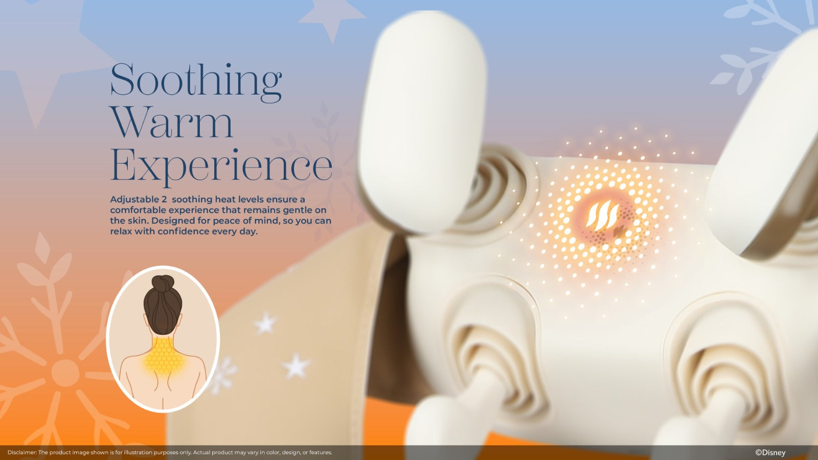 Disney Olaf Neck and Shoulder Massager