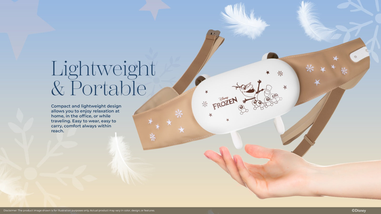 Disney Olaf Neck and Shoulder Massager