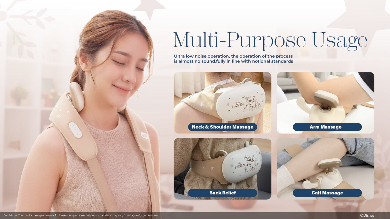 Disney Olaf Neck and Shoulder Massager