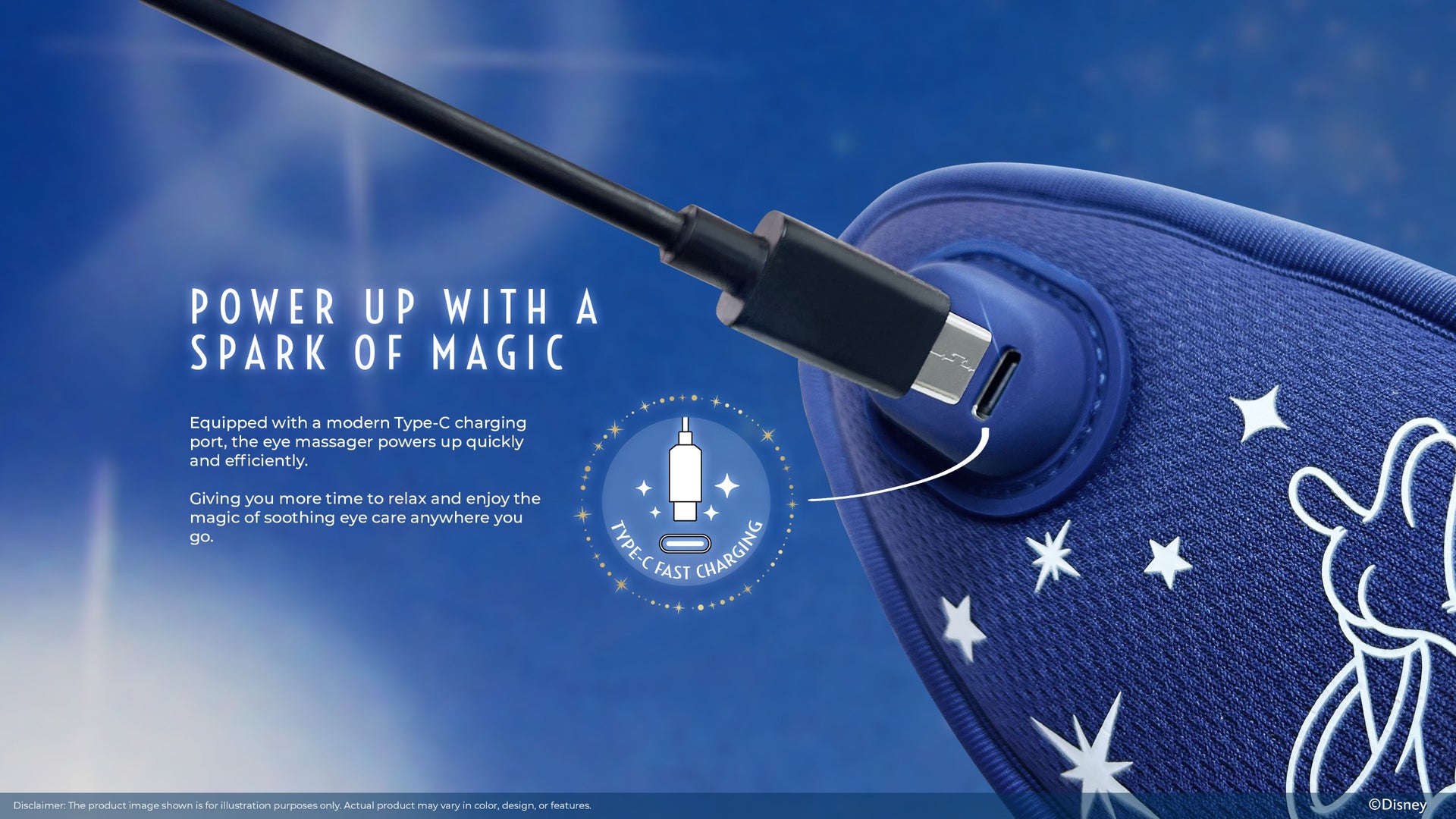 GINTELL Mickey Fantasia Eye Massager (Special Edition)